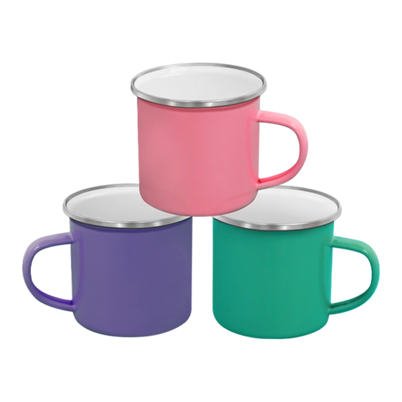 Multicolor Enamel Mug